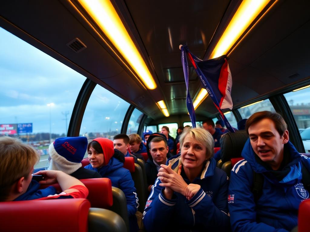 Busfahrt nach Berlin